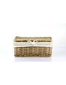 panier osier coffret gourmand