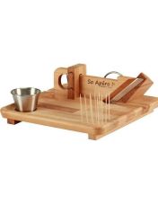 Trancheuse ? saucisson avec plateau de service