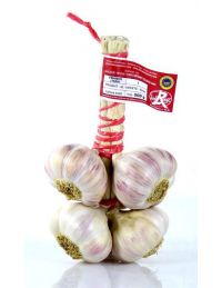 Ail rose de Lautrec, tresse de 1 kg, IGP, Label Rouge