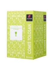 BIB de vin blanc sec 5 litres - IGP Comt? Tolosan Blanc Sec