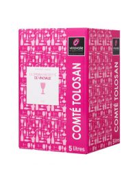 BIB de vin rosé 5 litres - IGP Comté Tolosan Rosé