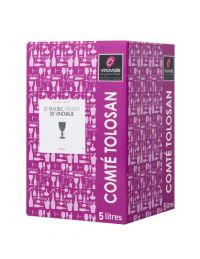 BIB de vin rouge en 5 litres - IGP Comté Tolosan