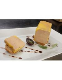 Buchette de foie gras mi-cuit