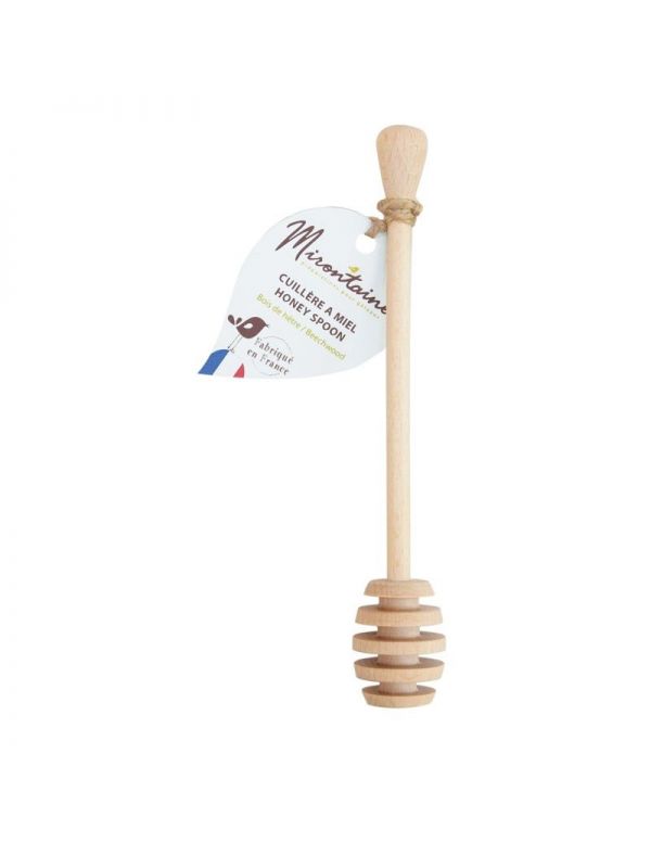 Cuillère à miel en bois de hêtre