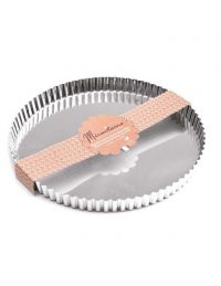 Moule à tarte à fond amovible