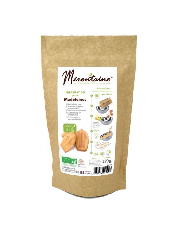 Préparation pour madeleines Bio