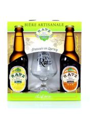Coffret Bi?res avec Verre - Brasserie Ratz