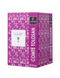 Cubi Vin Rouge Gamay Duras - 5 litres