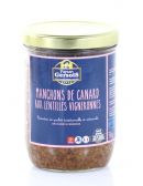 Manchons de canard aux lentilles vigneronnes