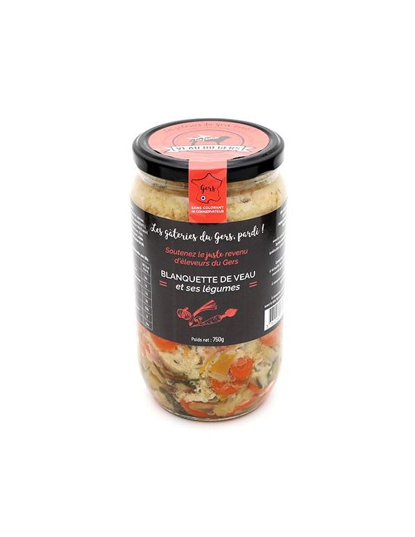 Blanquette de veau en conserve