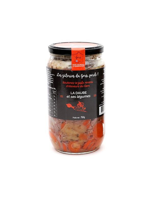 Daube et ses légumes à la provençale