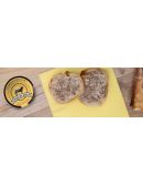 terrine de veau à l'armagnac sur tranche de pain