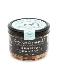 conserve de Terrine de veau au poivre vert