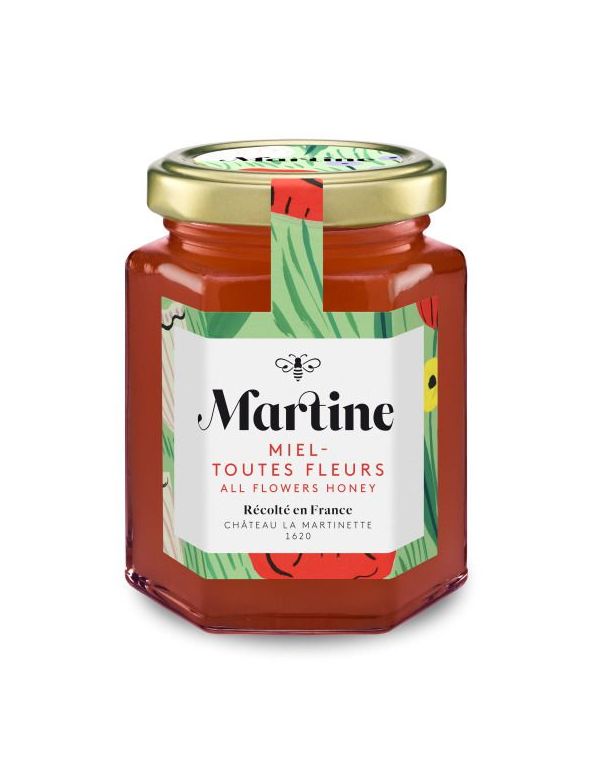 Miel toutes fleurs récolté en France