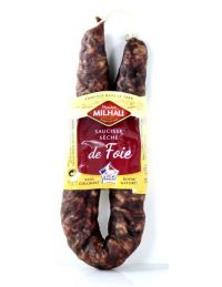 Saucisse sèche de foie - Maison Milhau