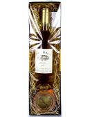 Bannette remplie de produits régionaux dont un foie gras