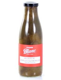 Velouté de lentilles aux morilles