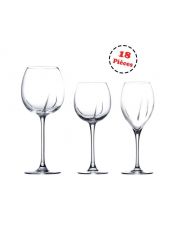 H?licium - Service complet de verres ? pied - Arnaud Baratte