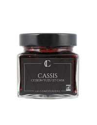 Confiture Bio Cassis Citron Yuzu et graines de Chia - La Confiturière