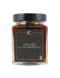 Confiture de Figues Bio Caramélisées et au Vin - La Confiturière