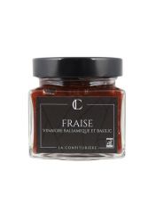Confiture de Fraise Vinaigre Balsamique et Basilic - La Confituri?re