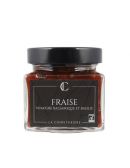 Confiture de Fraise Vinaigre Balsamique et Basilic - La Confiturière