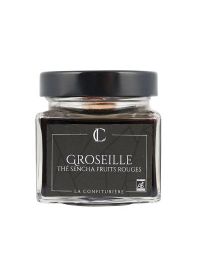 Confiture de Groseilles Thé Sencha Fruits Rouges - La Confiturière