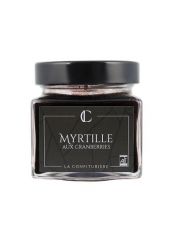 Confiture de Myrtilles Bio aux Cranberries - La Confituri?re
