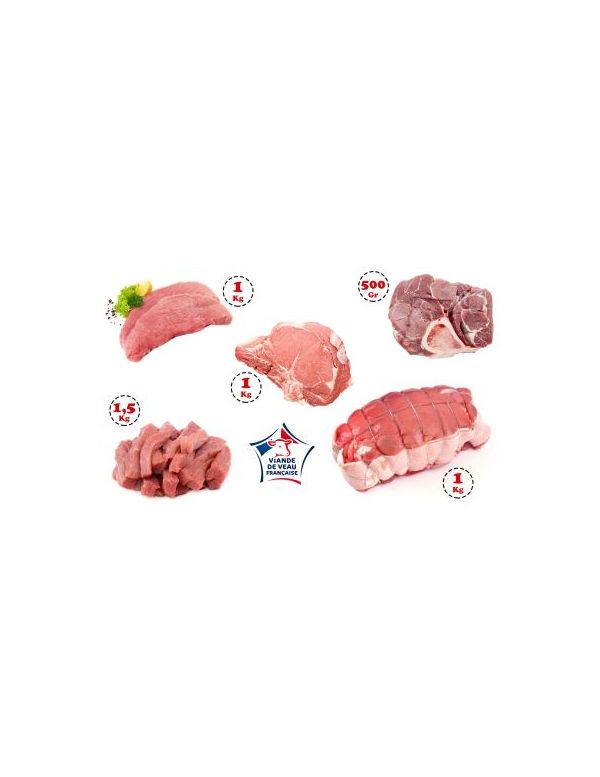Colis viande de veau 5 kg
