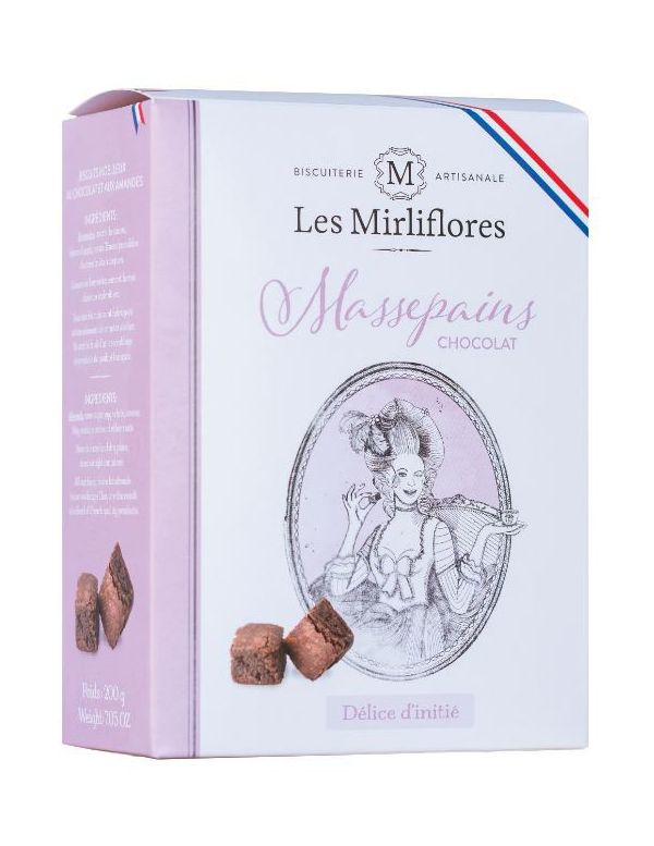 Massepains - Gâteaux moelleux chocolat/amandes - Les Mirliflores
