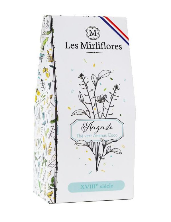 Auguste - Thé Vert à l'Ananas et à la Noix de Coco - Les Mirliflores