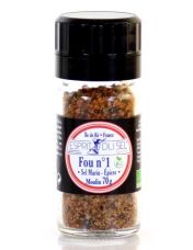 Sel Fou n?1 Paprika : Moulin ? Sel aux ?pices Bio - Esprit du Sel