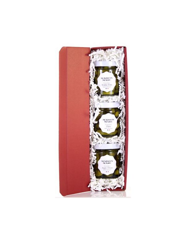 Coffret Cadeau Cornichons Maison Marc
