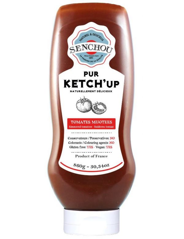 Squeeze de Ketchup Tomates et Poivrons Rouges - Senchou