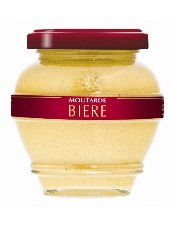 Moutarde douce à la bière 200 g