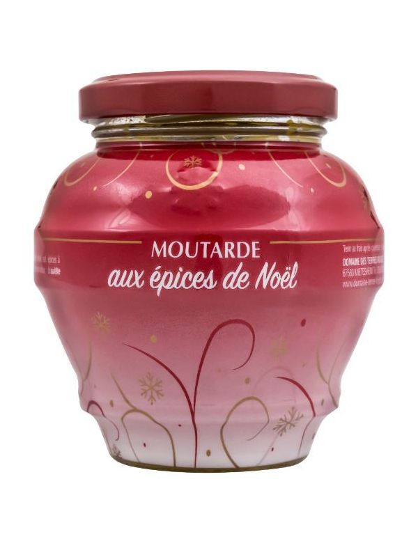 Moutarde aux épices de noël
