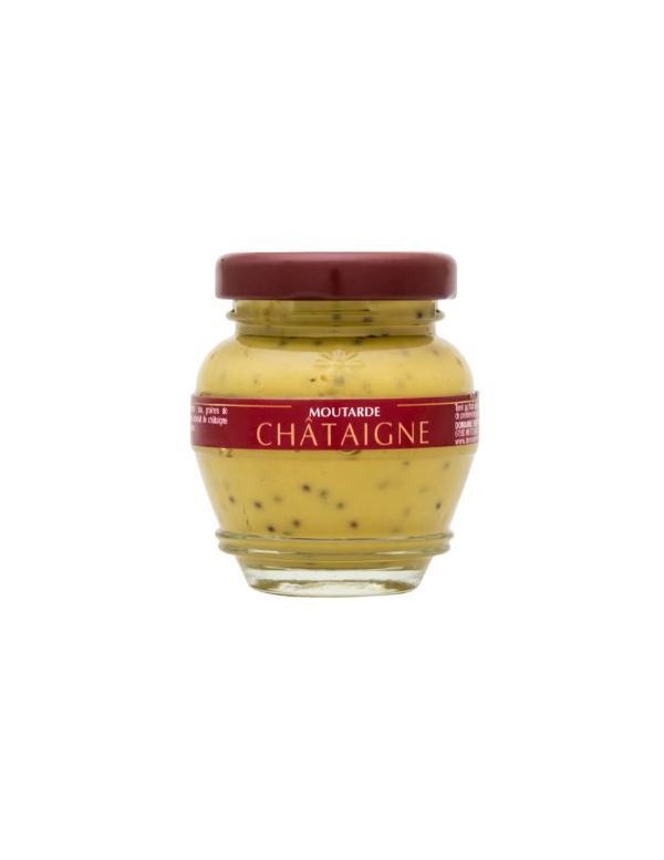 Moutarde à la châtaigne, pot de 55 g