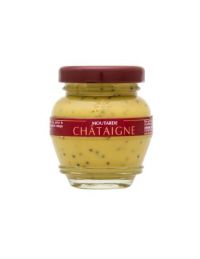 Moutarde à la châtaigne, pot de 55 g