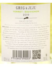Vin blanc sec Terret-Sauvignon - Greg & Juju
