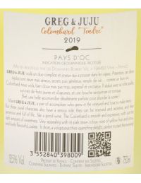 Vin blanc Colombard "Tendre" - Greg & Juju