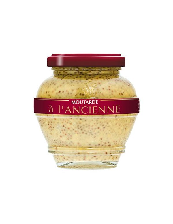 Moutarde à l'ancienne, pot de 200 g
