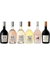Assortiment d?couverte de 6 vins IGP Pays d'Oc - Gamme Greg & Juju