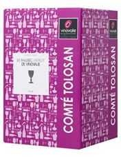Cubi 10 L de Vin rouge Merlot-Malbec - IGP Comt? Tolosan en BIB 10 L