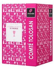 Cubi 10 L de Vin Ros? N?grette-Syrah - IGP Comt? Tolosan en BIB 10 L