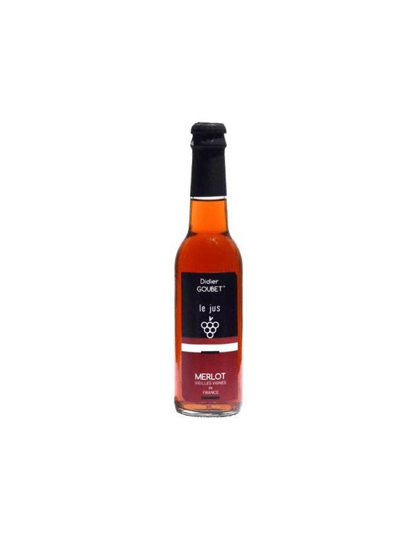 Jus de raisin bio de cépage merlot