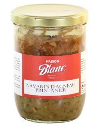 Navarin d'agneau printannier aux aubergines