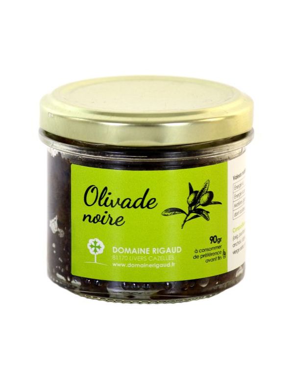 Tapenade artisanale aux olives noires