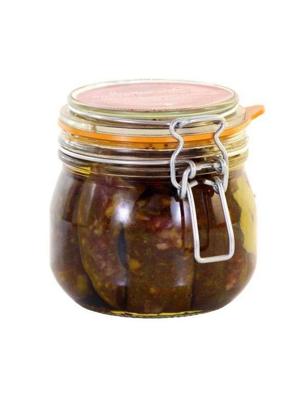 Saucisse sèche de Coche à l'huile