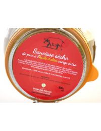 Saucisse sèche de Coche à l'huile