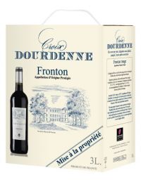 BIB 3 litres Vin Rouge AOP Fronton Croix Dourdenne